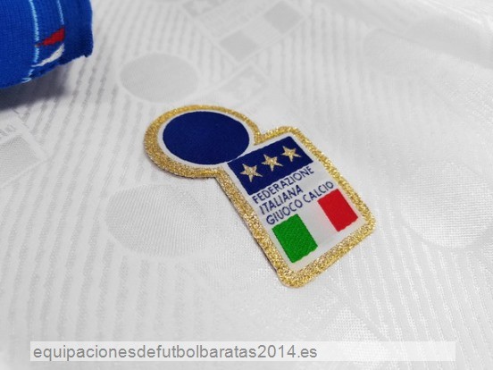 Nuevo 2ª Camiseta Italy Retro 1994 Blanco Baratas